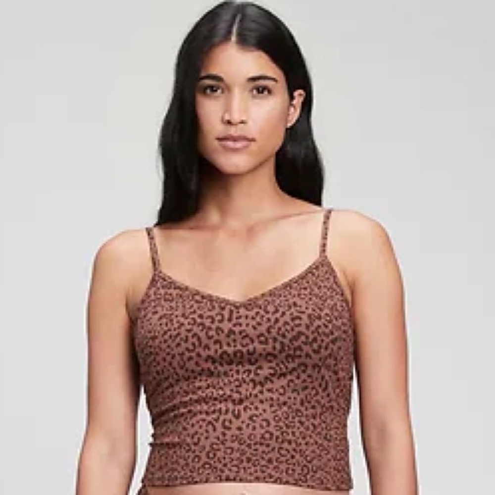GapFit Leopard Print Tank